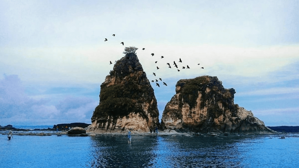 pantai tanjung baru karawang